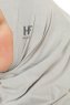 Hanfendy Cross Logo - Hellgrau One-Piece Hijab