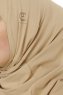 Micro Cross - Beige One-Piece Hijab - Ecardin