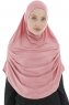 Roxelana - Dunkelrosa Lang Al Amira Hijab