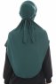 Sefa - Dunkelgrün One-Piece Al Amira Hijab