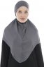 Sefa - Dunkelgrau One-Piece Al Amira Hijab
