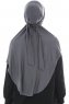 Sefa - Dunkelgrau One-Piece Al Amira Hijab