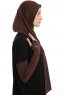 Azize - Braun Pro Scarf Sport Hijab Set
