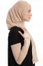 Azize - Helltaupe Pro Scarf Sport Hijab Set