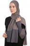 Azize - Dunkelgrau Pro Scarf Sport Hijab Set
