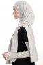 Azize - Hellgrau Pro Scarf Sport Hijab Set