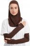 Bayda - Braun Pro Sport Hijab Set