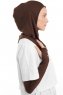 Bayda - Braun Pro Sport Hijab Set