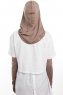 Bayda - Dunkeltaupe Pro Sport Hijab Set