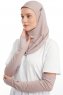 Bayda - Steingrau Pro Sport Hijab Set