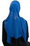 Sahar - Blau One Piece Chiffon Hijab