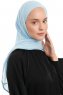 Sahar - Hellblau One Piece Chiffon Hijab