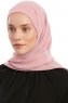 Sahar - Dunkelrosa One Piece Chiffon Hijab
