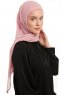 Sahar - Dunkelrosa One Piece Chiffon Hijab