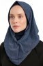 Taliah - Navy Blau One Piece Hijab