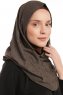 Taliah - Braun One Piece Hijab