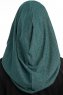 Taliah - Dunkelgrün One Piece Hijab