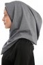 Taliah - Dunkelgrau One Piece Hijab