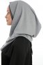 Taliah - Hellgrau One Piece Hijab