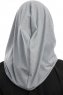 Taliah - Hellgrau One Piece Hijab
