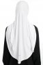 Vesile - Weiß One-Piece Hijab