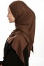 Vesile - Braun One-Piece Hijab