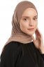 Vesile - Dunkeltaupe One-Piece Hijab
