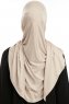 Vesile - Helltaupe One-Piece Hijab