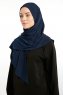 Nermin - Navy Blau Sandy Scarfs Hijab