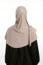 Nermin - Steingrau Sandy Scarfs Hijab