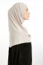 Ilay - Helltaupe Sandy Turban Hijab