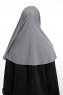 Ilay - Dunkelgrau Sandy Turban Hijab