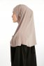 Ilay - Steingrau Sandy Turban Hijab