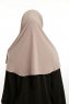 Ilay - Steingrau Sandy Turban Hijab