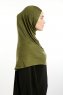 Feriha - Khaki Viskose Turban Hijab