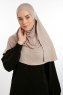 Feriha - Steingrau Viskose Turban Hijab