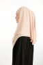 Bengi - Beige Micro Krep Turban Hijab