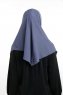 Bengi - Royal Blue Micro Krep Turban Hijab