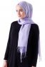 Demet - Helles Lila Pashmina Hijab