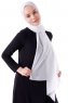 Hadise - Weiß Chiffon Hijab