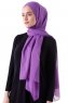 Hadise - Lila Chiffon Hijab
