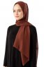 Hadise - Braun Chiffon Hijab