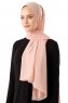 Hadise - Lachsfarbe Chiffon Hijab