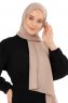 Esra - Helltaupe Chiffon Hijab