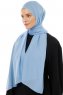 Esra - Hellblau Chiffon Hijab