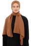 Esra - Hellbraun Chiffon Hijab