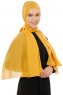 Esra - Senf Chiffon Hijab