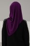 Amy - Lila Baumwolle Turban - Ayse Turban