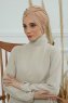Amy - Sand Baumwolle Turban