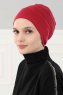 Stella - Bordeaux Baumwolle Turban